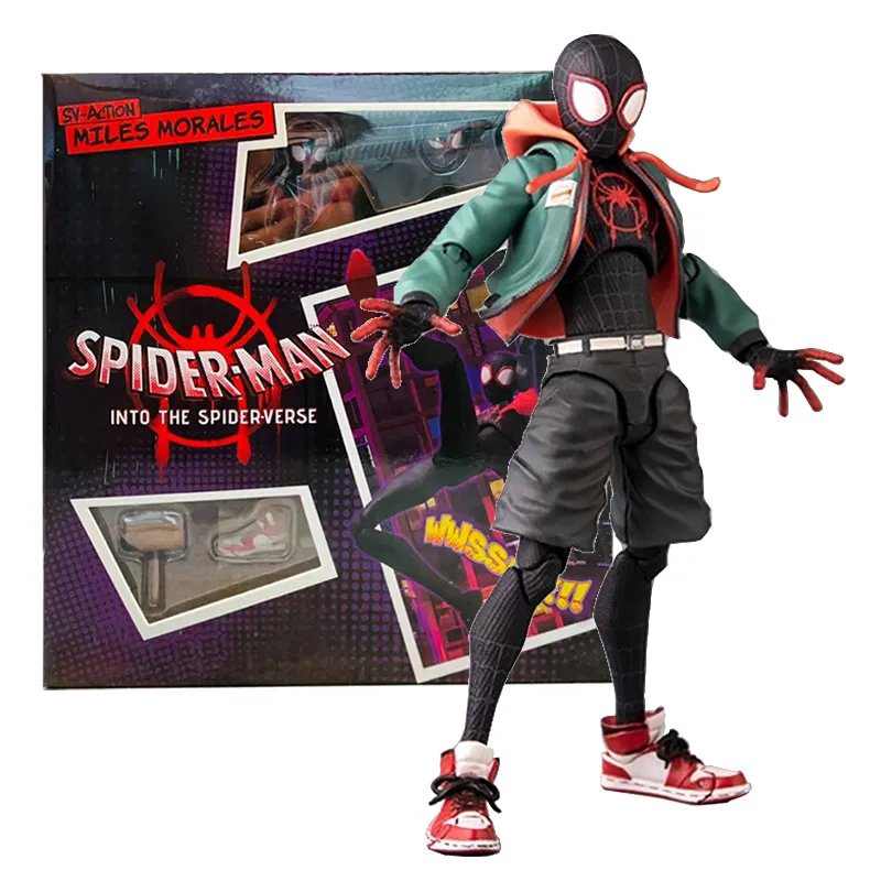Action Figure *Articulado* - Miles Morales (Spiderman: Into The Spider Verse)